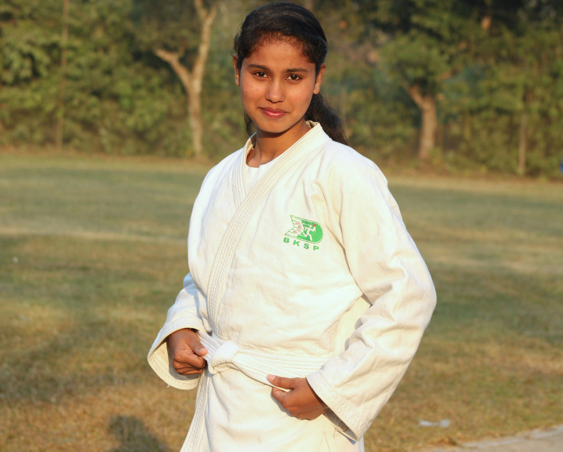 The Judo Team of The Sreepur Village