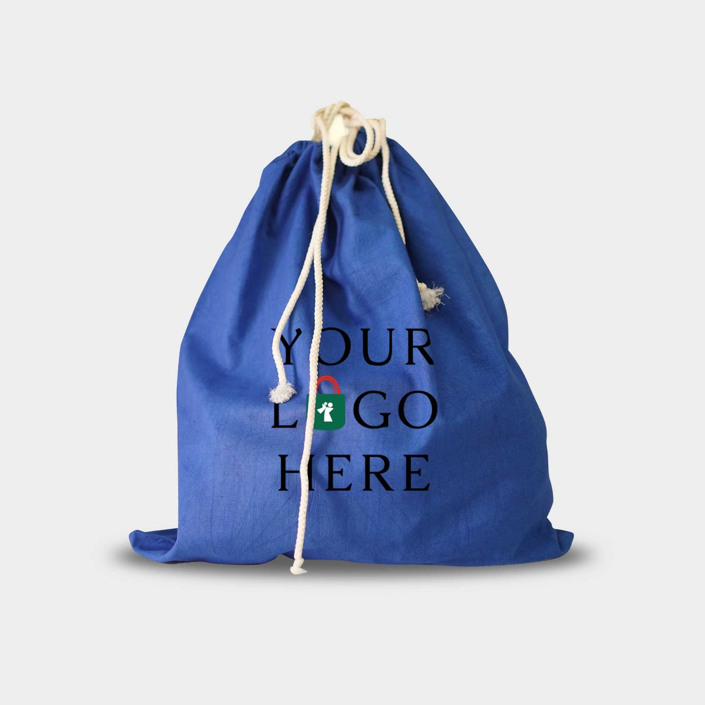 Royal Blue - Drawstring Bag